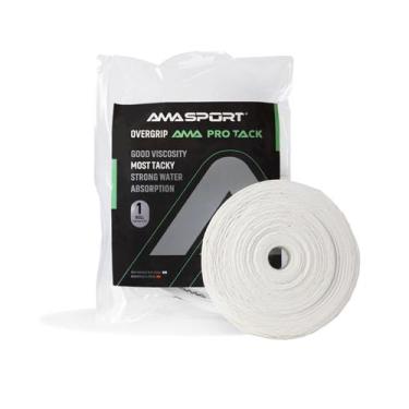 Imagem de Overgrip Ama Sport Ama Pro Tack Branco - Rolo 15 Unidades