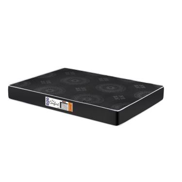 Imagem de Colchão Solteiro Espuma D20 Pro Confort Hellen Colchões Preto