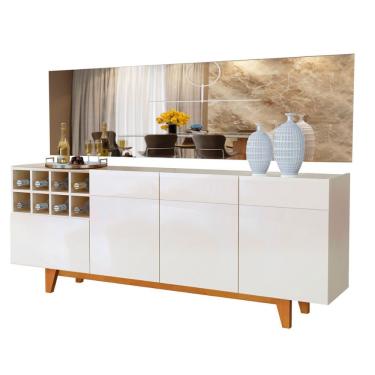 Imagem de Buffet Duna Em Mdf/mdp Com 3 Portas Mavaular Off White