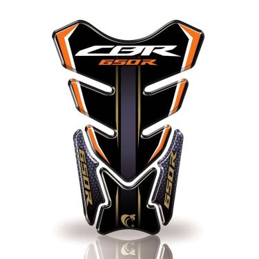 Imagem de Protetor De Tanque Adesivo Cbr 650R Serve Em Todos Os Anos Dourado