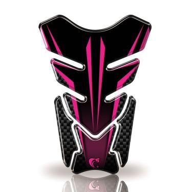 Imagem de Protetor De Tanque Adesivo Listra, Moto Honda, Yamaha E Suzuki Cores Diversas Rosa