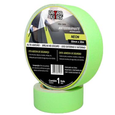 Imagem de Fita Antiderrapante 50 Mm X 30 Metros - Neon Vagalume