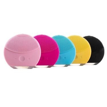 Imagem de Esponja Elétrica Forever De Limpeza De Pele Facial Massageadora Amarelo