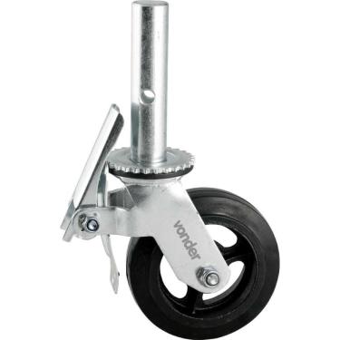 Imagem de Rodizio Giratorio 6'' Borracha Para Andaime Vonder