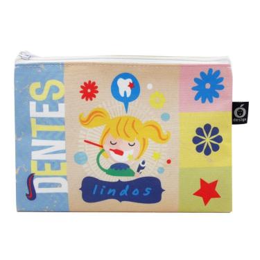 Imagem de Necessaire Envelope - Menina - Colorido - Od-nevim - ó Design