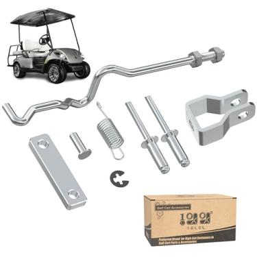 Imagem de 10L0L Kit de liberação de pedal de freio de carrinho de golfe, adequado para Yamaha G29 Drivr 2007-2012.5 carrinho de golfe OEM # JW1-F5659-00 JW1-F7275-00 JW1-F720G-00 JW1-F1128-00