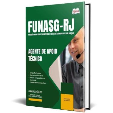 Imagem de Apostila Funasg Rj 2024 - Agente De Apoio Técnico - Apostilas Opção