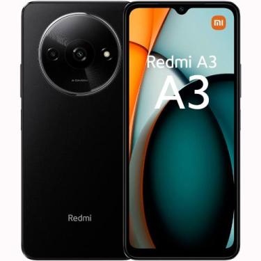 Imagem de Smartphone redmii A3 4gb 128gb Dual SIM Tela 6.71" Preto - X i a o m i