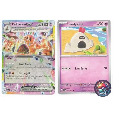 Imagem de Palossand ex 091/191 - Surging Sparks – Tera Pokemon Evolution Card Lot