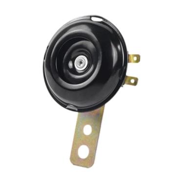 Imagem de Mqetly Buzina elétrica para motocicleta, buzina alta para scooters elétricas, alta resistente à prova d'água para scooters motorizadas, 48v a 60v