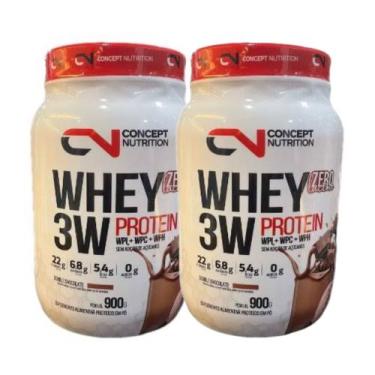 Imagem de Whey 3w zero lactose 1,8kg - concept nutrition - Concept Nutrition , P