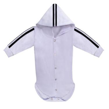 Imagem de Body Para Bebê Sport Branco - Precious Baby