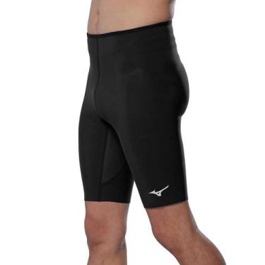 Imagem de Shorts de Compressão Mizuno Biogear Sonic Tight Masculina, Preto, M