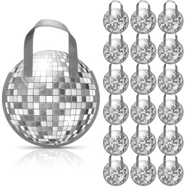 Imagem de Aliceset 18 peças de sacos de presente para festa de discoteca, sacos não tecidos, bolsa de festa dos anos 70, 80, para decoração de rainha dançante, lembrancinhas, despedida de solteira, artigos de