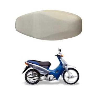 Imagem de Banco de espuma honda biz 100cc reforma banco 1997 até 2005 - Só Capas