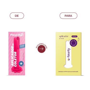 Imagem de Aplicador de Coletor Menstrual Fleurity Unicersal 1 Unidade