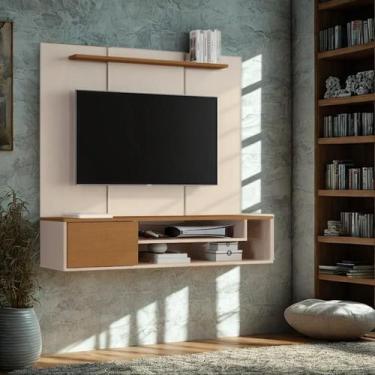 Imagem de Painel TV Smart Ate 43 Polegadas com Porta e Nicho Bahamas - Diversas 
