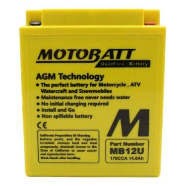 Imagem de Bateria Indian Scout 1200 15ah 12v Motobatt (mb12u)