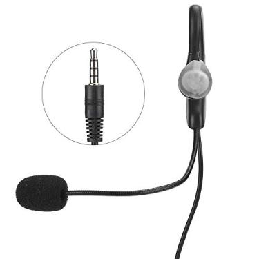Imagem de Generic Earhook Fone de Ouvido, Mic Earphone 3,5 Mm para Tablets para Telefone Celular