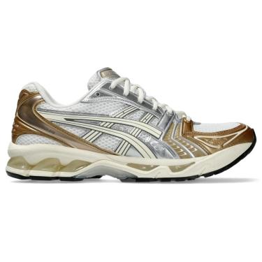 Imagem de Tênis Asics Gel Kayano 14 Masculino - Branco+Bege