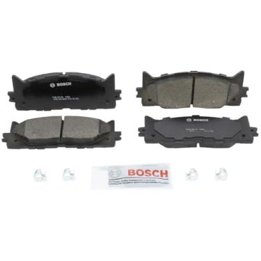 Imagem de BOSCH BC1222 QuietCast Conjunto de pastilhas de freio a disco de cerâmica premium - Compatível com Toyota Camry selecionado; FRENTE