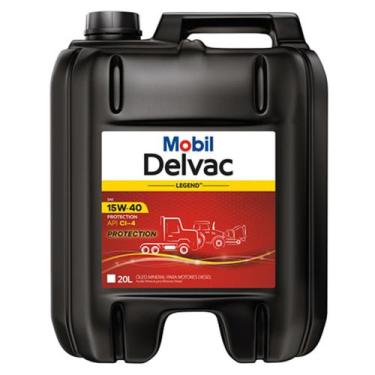 Imagem de Óleo Motor Diesel Mobil Delvac Protection 15W40 CI-4 Mineral Balde 20 