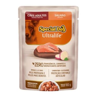 Imagem de Ração Úmida Special Dog Ultralife para Cães Adulto Sabor Salmão 100g