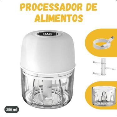 Imagem de Multi Processador Compacto Eletrico Alho Silencioso Potente Usb - FAZA