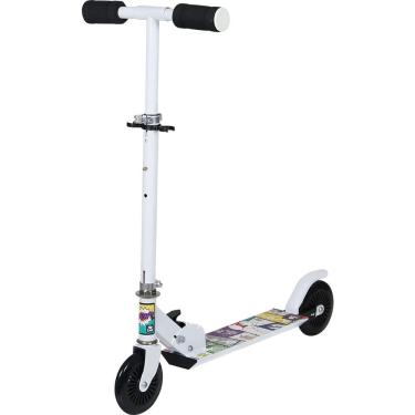 Imagem de Patinete Infantil Radical Sport On Fire Branco - Belfix