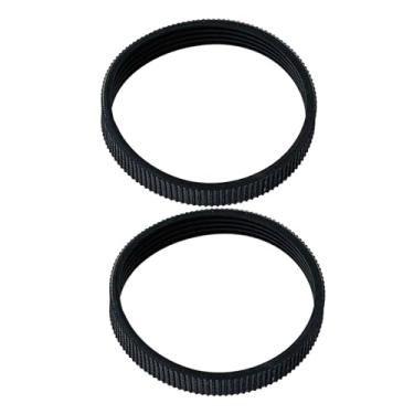 Imagem de MotiveTech 2 Peças de Acessórios para Correia de Transmissão, Ferramenta de Carpintaria de Baixo Ruído, Substituição para Elétrica de 82 Mm, Borracha, Tamanho real