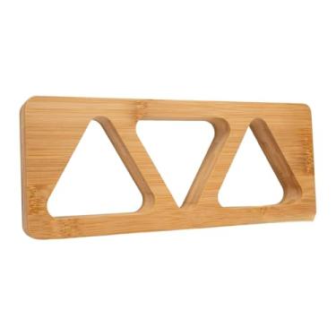 Imagem de Fxzqgnh Máquina de Fazer Bolinhas de Arroz de Madeira, Máquina de Fazer Sushi Bento, Ferramenta de Cozinha Portátil, Durável E Antiaderente, Forma Triangular, Tamanho real