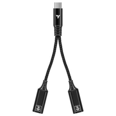 Imagem de Divisor USB-C VIVOSUN 1 macho para 2 fêmeas para GrowHub E42A