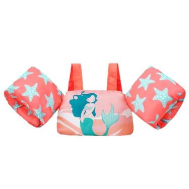 Imagem de Gogokids Colete De Natação Infantil, Boias Para Bebês De 20 A 50 Libras/2 A 6 Anos, Traje De Banho Flutuante Com Alça De Ombro