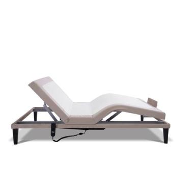 Imagem de Cama Articulada Pilati Aquiles Com colchão Látex Casal Simmons 138 - P