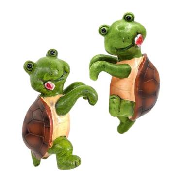 Imagem de Apoiador De Vaso,2 Peças Suporte Para Plantas Trepadeiras Tartaruga Decoração - Figura Animal para Jardim Varanda Pátio Cerca de Apartamento Casa