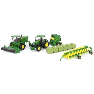 Imagem de Miniatura 1/64 Trator John Deere 7R 250 Enfardadeira ERTL