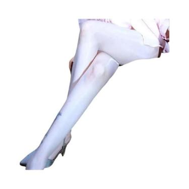 Imagem de Meia-calça Feminina Brilhante E Lisa, Meias De Óleo De Cavalo, Legging