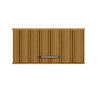 Imagem de Armário Geladeira 80cm 1 Porta Criare Freijo Ripado - SSX Multicoisas