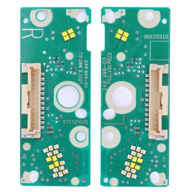 Imagem de 2 peças de módulos DRL de olhos de anjo amarelos esquerdo e direito para 320i 330e M340i 2023-2024 Módulo de farol de LED 63115A57071 63115A57072 Módulo de luz do dia DRL