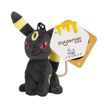 Imagem de Bonecos De Pelúcia Eevee Sylveon, Chaveiros Fofos Da Série Pokémon - D