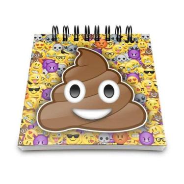 Imagem de Bloco De Anotações Emoticon - Emoji Cocozinho Poop - YAAY
