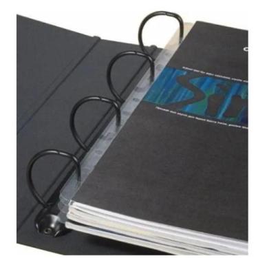 Imagem de Reforço Folhas de Fichário Banda Lateral A4 - OUTRAS MARCAS