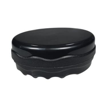 Imagem de Caixa Saboneteira Plástica Para Banheiro Banho Porta Sabonete Lavar Mãos Lavabo (4, PRETA)