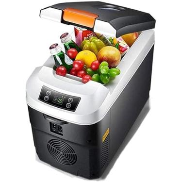 Imagem de Refrigerador Elétrico 11l / 25l / 35l, Geladeira Termoelétrica Portátil Para Carro 12v / 24v / 220v, Caixa Fria De Compressor Elétrico Para Viagens De Acampamento Ao Ar Livre, 25l