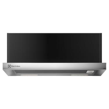 Imagem de Electrolux Depurador de Ar Electrolux 60cm Retrátil Inox Efficient com Luz de Led (DE6RS) 220V