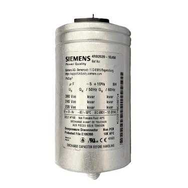 Imagem de Capacitor Célula Monofásico B32340 380V - Siemens | B32340-C3051-Z080 5 KVAR