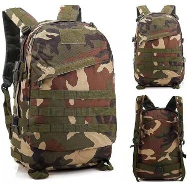 Imagem de Mochila Tática De Camuflagem De Viagem, Mochila De Arma Militar Ao Ar Livre, Mochila De Camuflagem Militar Ao Ar Livre Do Exército Adequada Para Caça, Tiro, Acampamento, K