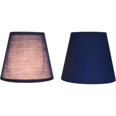 Imagem de Conjunto De 2 Abajures De Clipe Para Lustre De Cristal De Vela, Diamond Blue