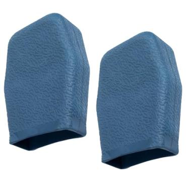 Imagem de GRONGU AC19-2 Capas de escada de extensão compatíveis com Werner todas as escadas individuais e de fibra de vidro e alumínio, exceto 500, D500, D7136-2, D7140-2 e MT, pés de para-choque de escada