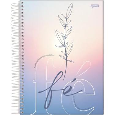 Imagem de Jandaia - Caderno Espiral Universitário CD 10 Matérias 160 Fls Believe Fé FSC
